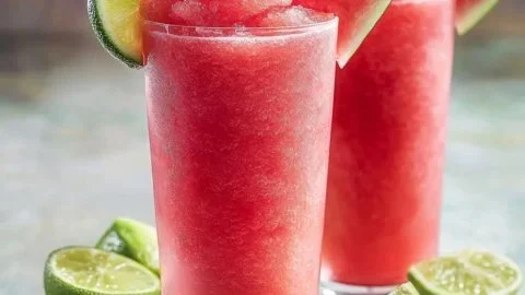 Watermelon Strawberry Slush