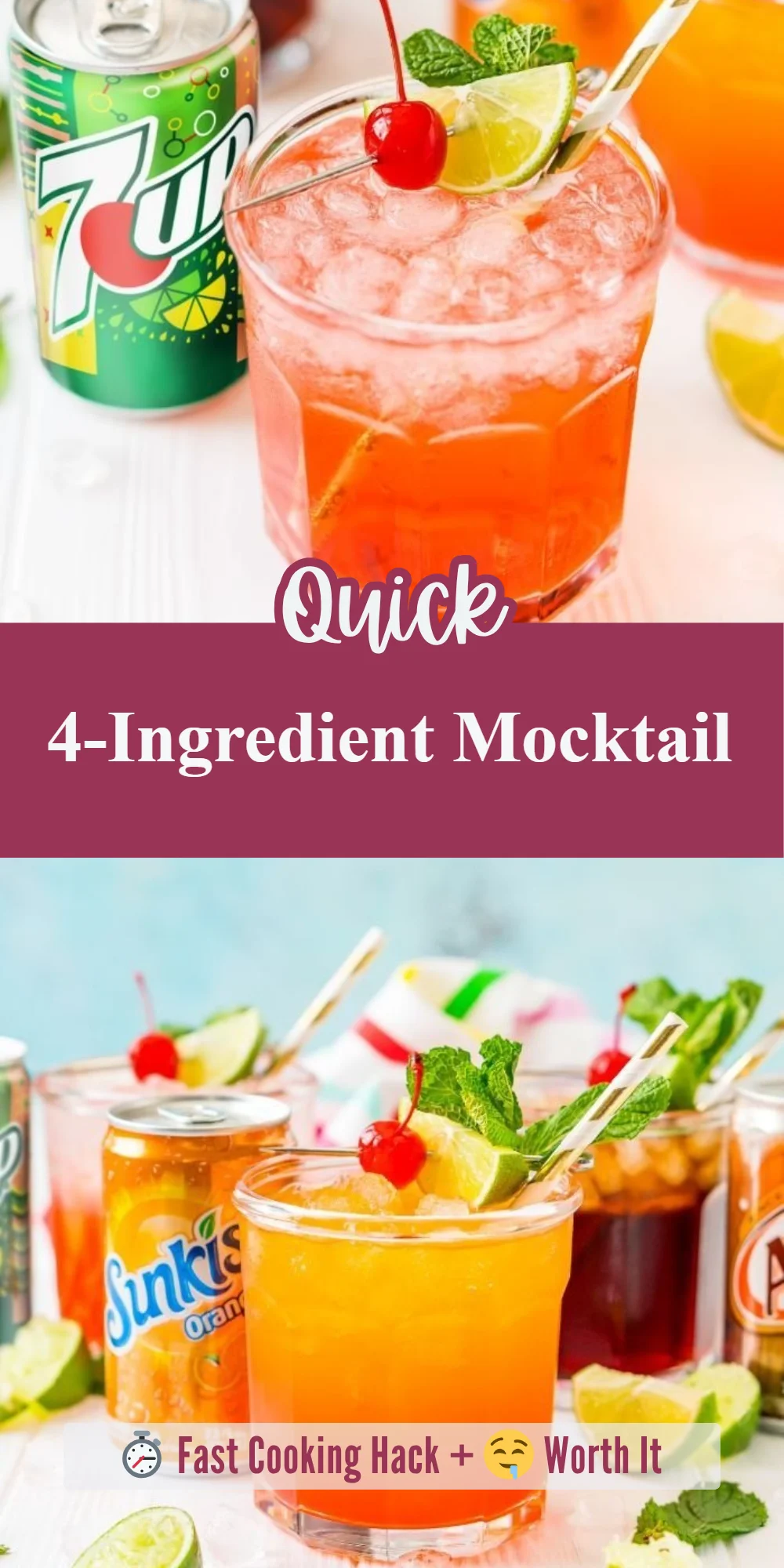 4-Ingredient Mocktail