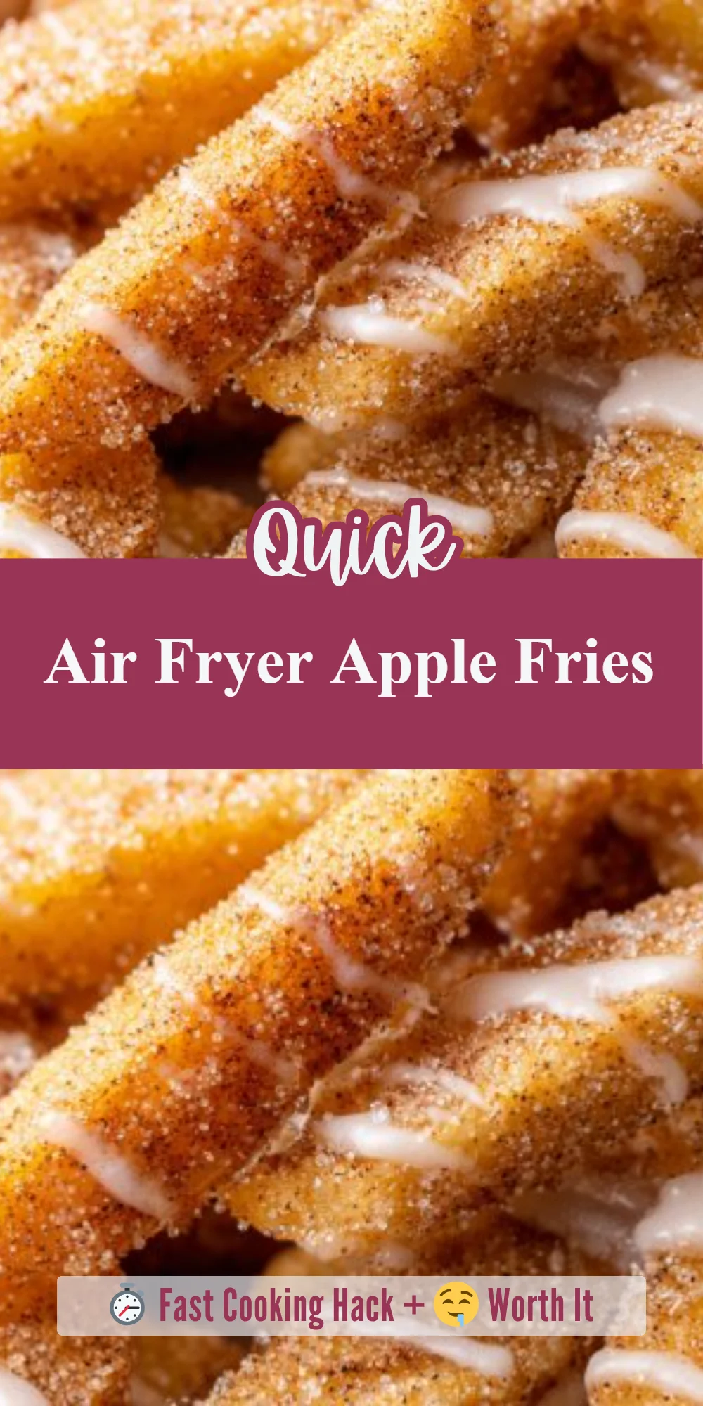 Air Fryer Apple Fries