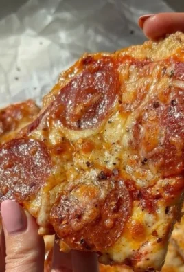 Delicious homemade Chicken Crust Pizza topped with fresh ingredients