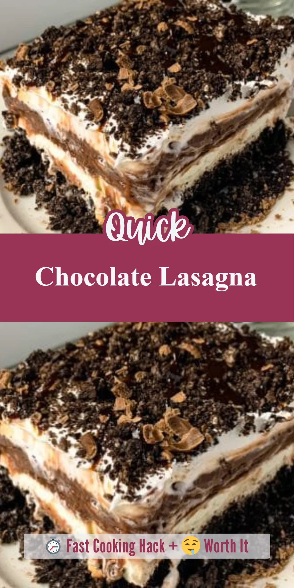 Chocolate Lasagna