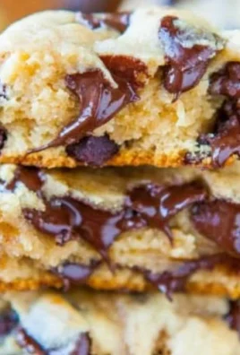 Soft batch cream cheese chocolate chip cookies on a plate