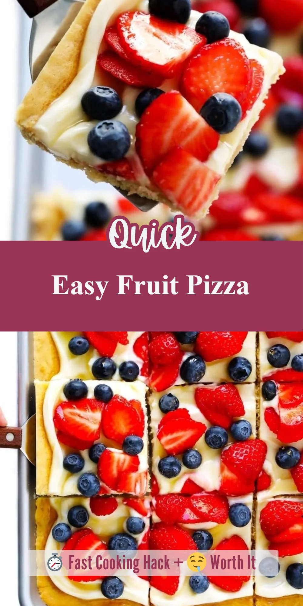 Easy Fruit Pizza
