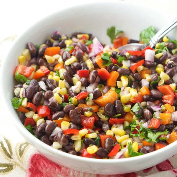 Easy Mexican Bean Salad Recipe