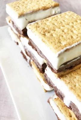 Delicious homemade frozen s'more bars topped with chocolate and marshmallows
