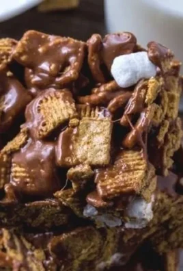 Delicious Golden Grahams S'Mores Bars with chocolate and marshmallows
