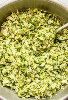 Green Goddess Cabbage Salad with fresh greens and a creamy dressing