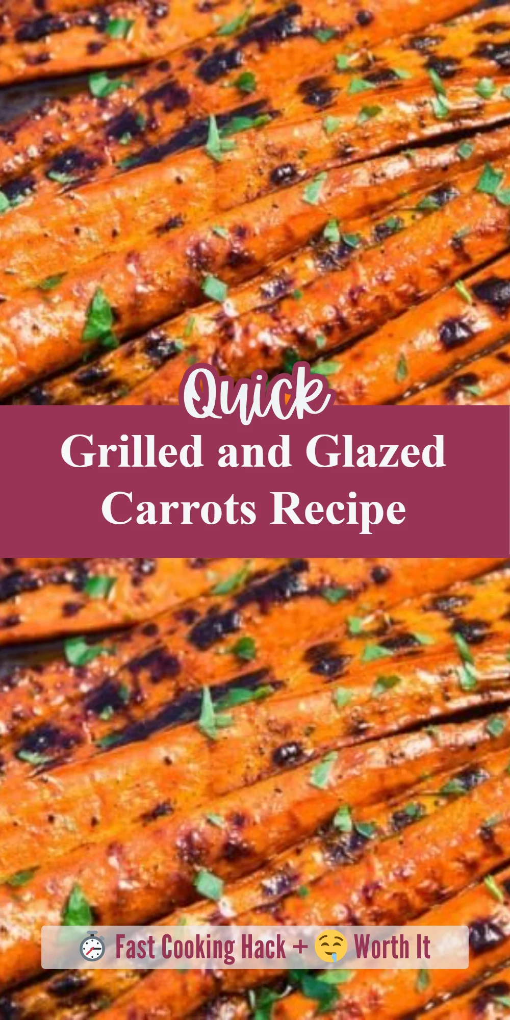Grilled and Glazed Carrots Recipe