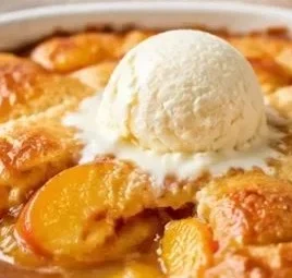 Delicious peach cobbler recipe inspired by Joanna Gaines