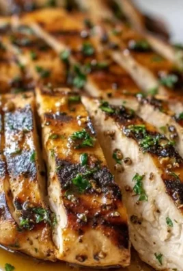 Delicious grilled chicken marinated for juicy flavor on the grill