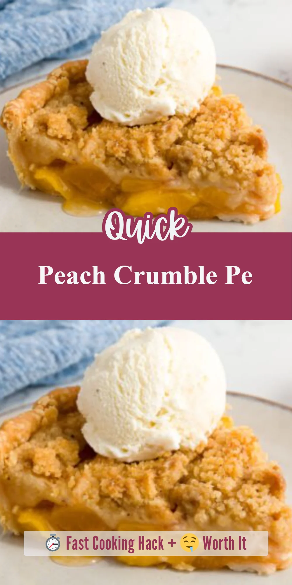 Peach Crumble Pe