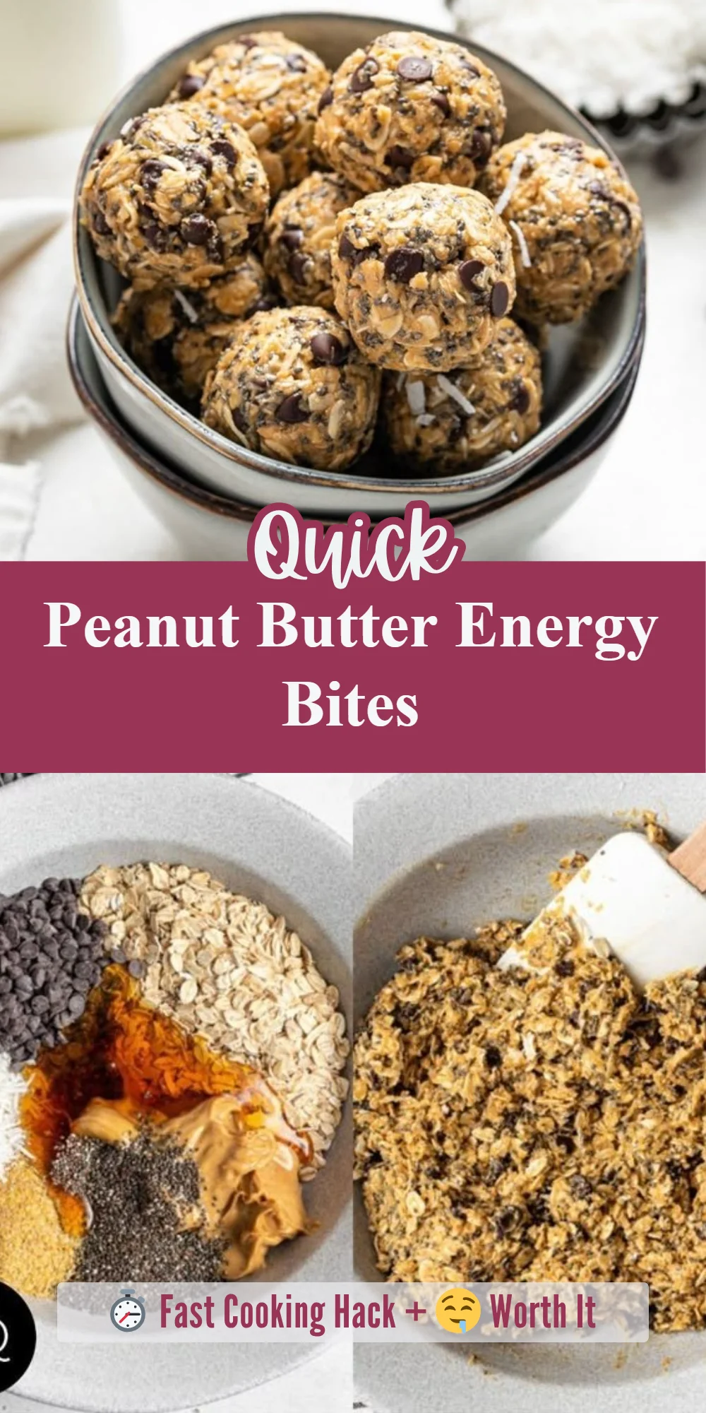 Peanut Butter Energy Bites