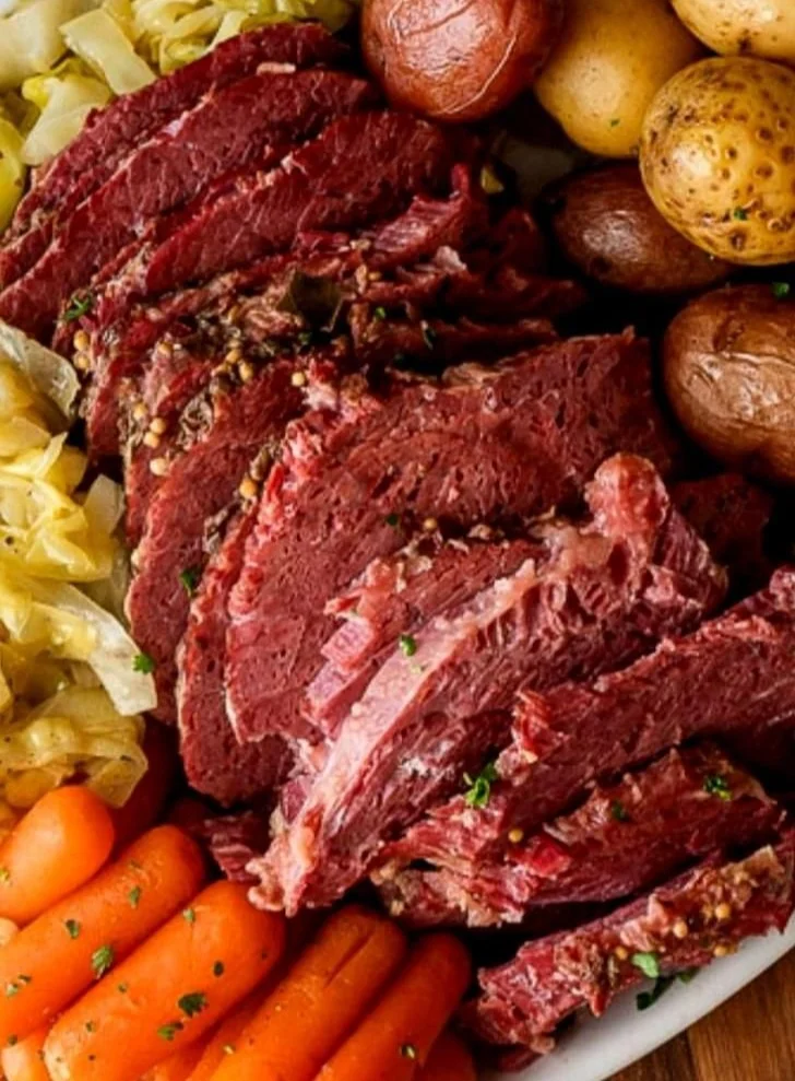 Slow Cooker Corned Beef and Cabbage
