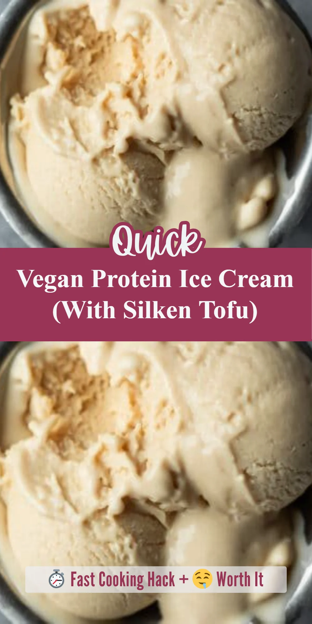 Vegan Protein Ice Cream (With Silken Tofu)