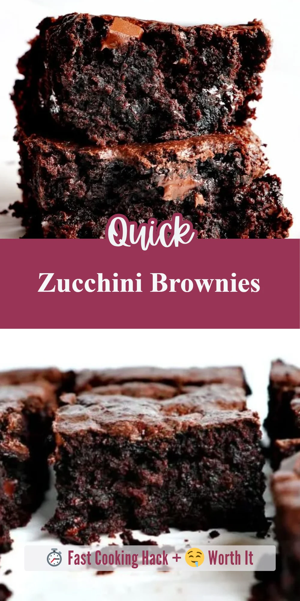 Zucchini Brownies